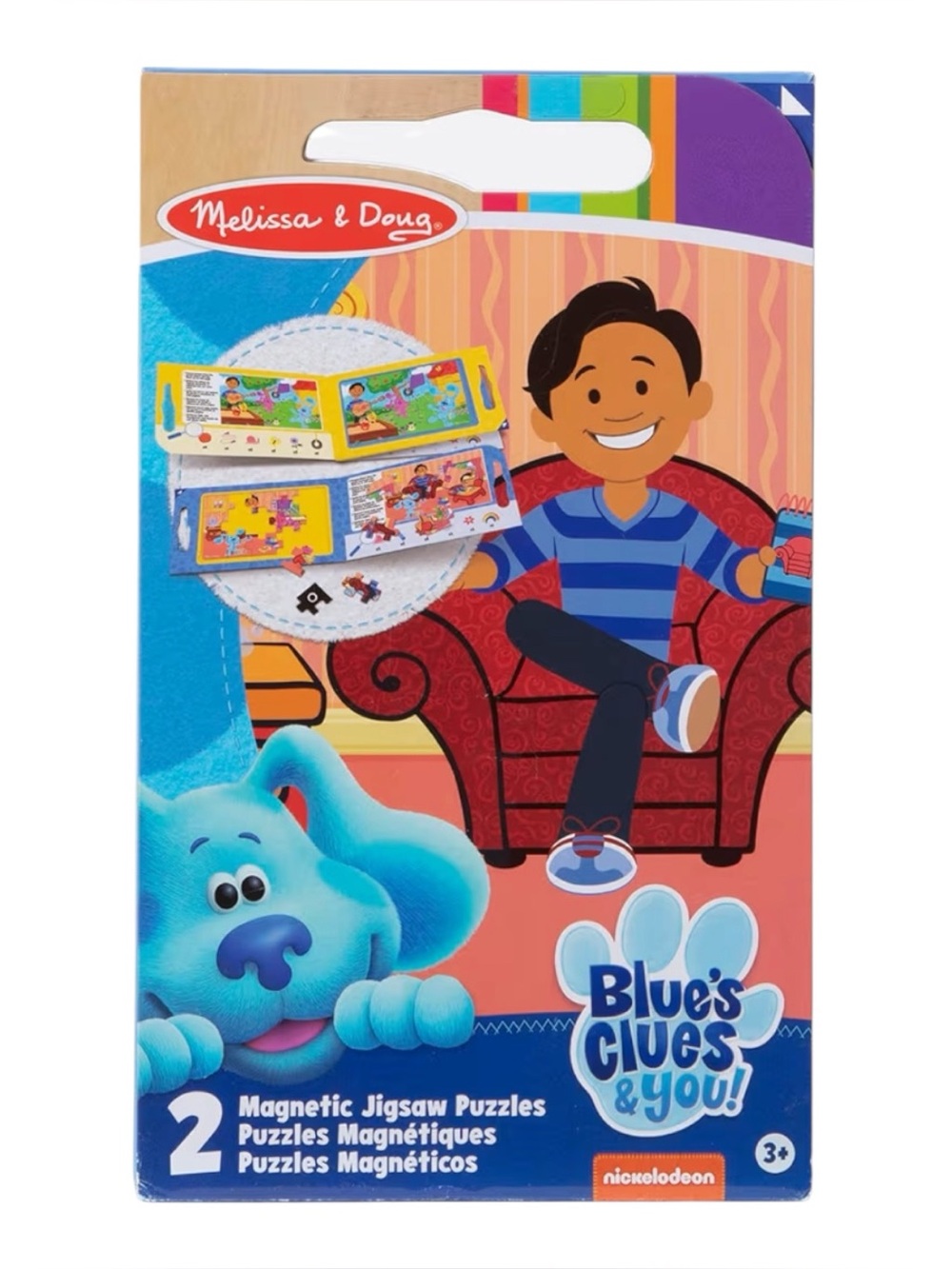 Melissa & Doug Blue's Clues & You! Take-Along Magnetic Jigsaw Puzzles
